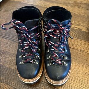 Moncler Blanche Hiking Boots - black size 36